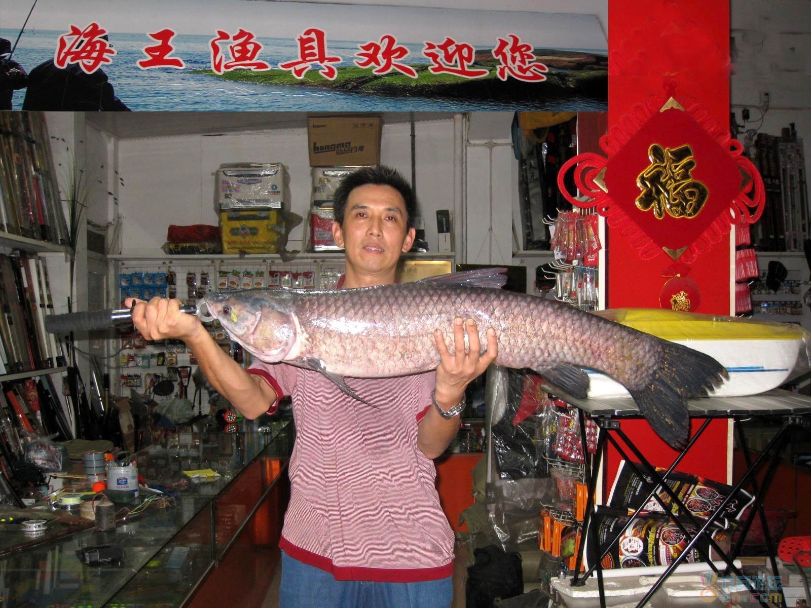 钓友郭祥伟身高可有1.8米哦