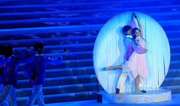 2011年扬州美女大赛頒奖盛典在市体育公园体育馆举行
