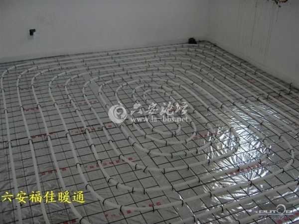 地暖铺设施工图