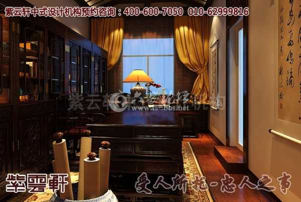 书房中式装修图片