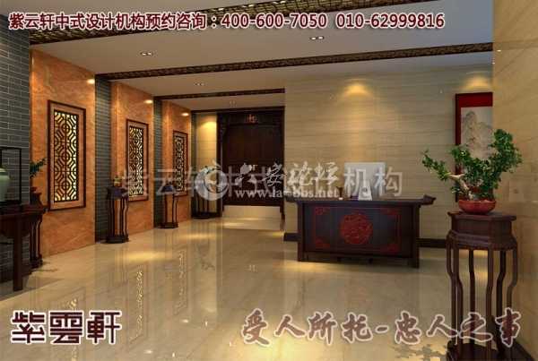 办公室中式装修图片
