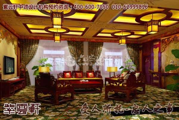 会所中式装修图片