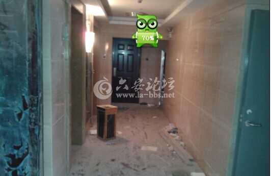 改造后的入楼大厅