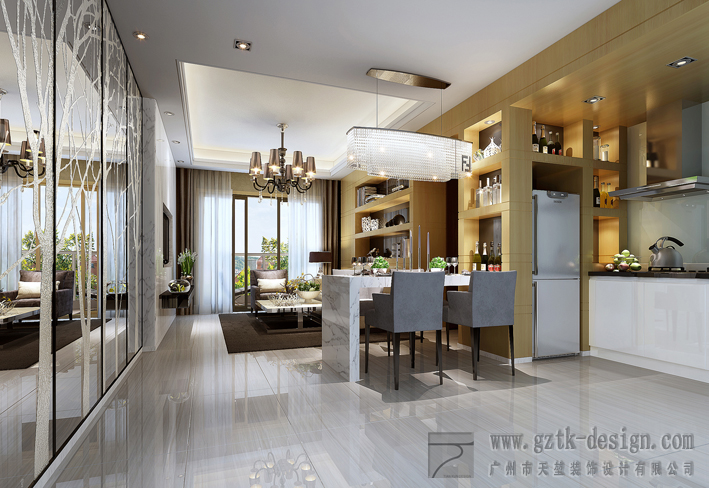 1301室客厅餐厅方案效果图（豪装-现代简约风格）.jpg
