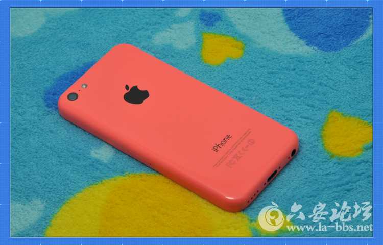 苹果5C背面