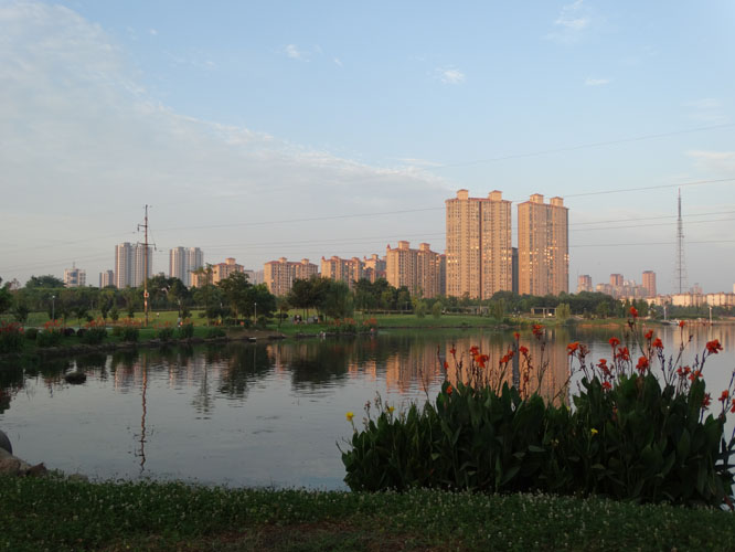 臭水流进了大水缸