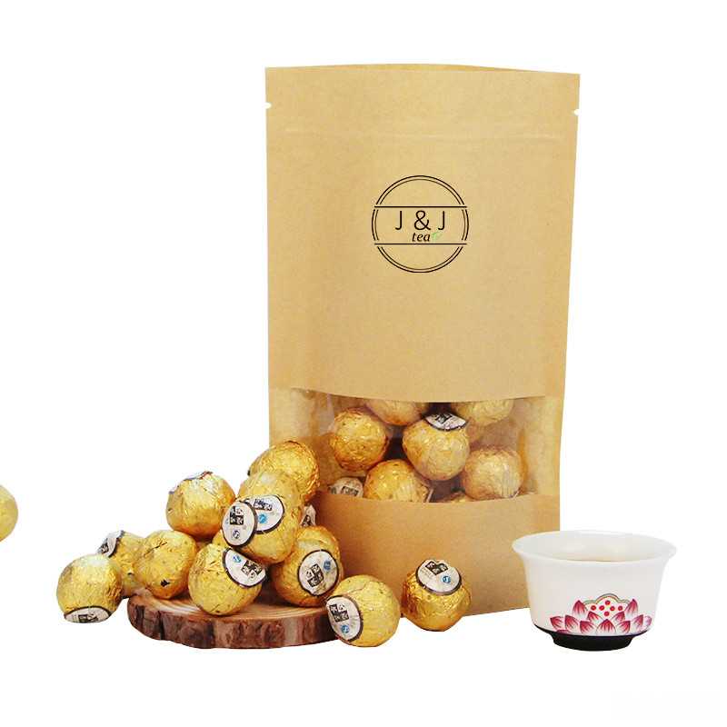 璟霏干货福鼎白茶老白茶龙珠茶金色巧克力球茶