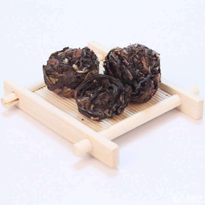 璟霏干货福鼎白茶老白茶龙珠茶金色巧克力球茶