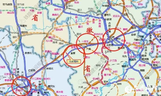 六安北高铁站真要"来"了!这条高铁,明年开工!而且六安境内还将.