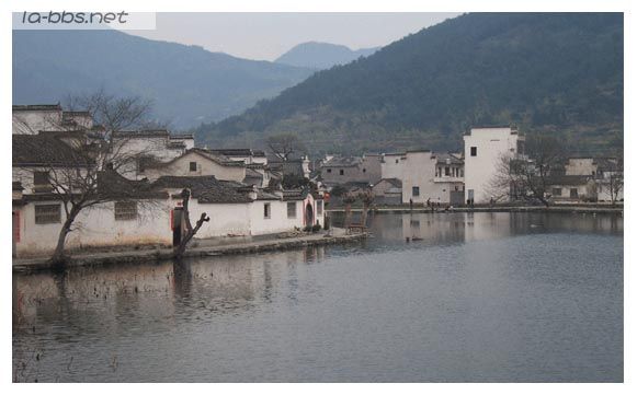 观宏村  游西递  探花山（自拍照）