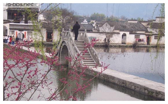 观宏村  游西递  探花山（自拍照）