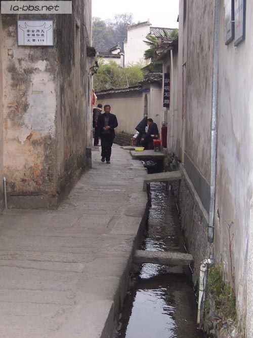 观宏村  游西递  探花山（自拍照）