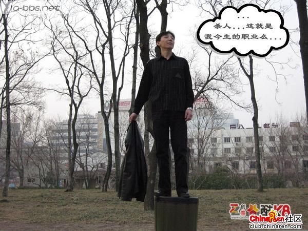 真人四格漫画之武林歪转