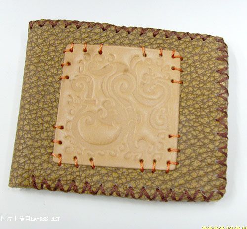 真皮二折,三折钱包.