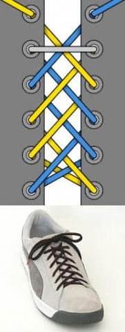 教你系漂亮鞋带！（大嘴河马第1000主题帖）