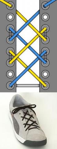 教你系漂亮鞋带！（大嘴河马第1000主题帖）