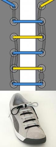 教你系漂亮鞋带！（大嘴河马第1000主题帖）
