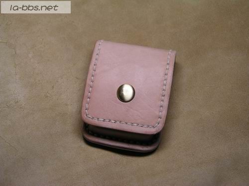 我做的zippo皮套