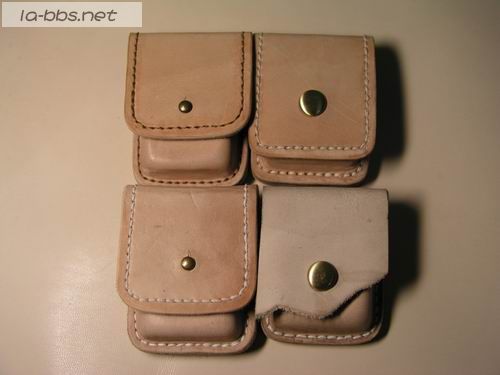 我做的zippo皮套