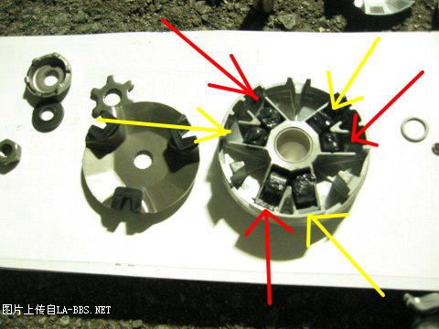 [分享][转帖]普利珠重量对摩托车性能的影响