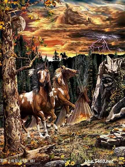 如果能看到十八匹马，那你就牛X大发了！