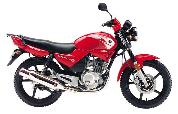 昨天在车市看见盖世天剑YBR125G了