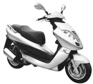 推荐一款够帅的男式踏板