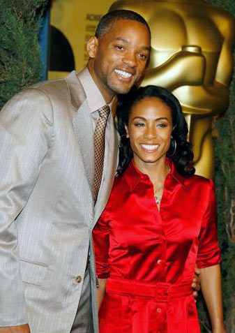 will smith和老婆。