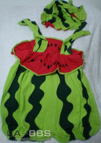 西瓜造型衣套装，13元