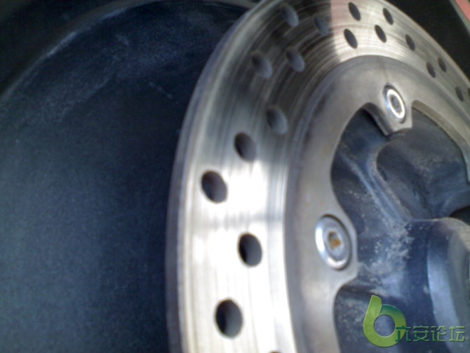 刹车片要换了，